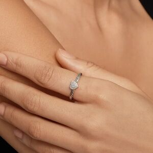 David yurman heart stack ring